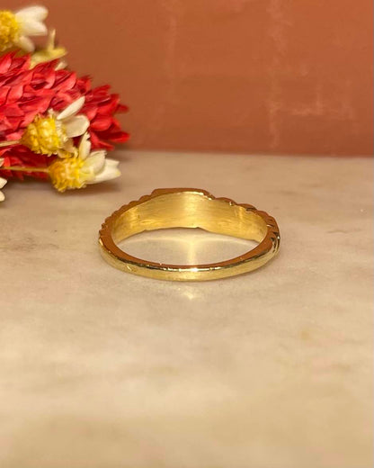 Bague jonc torsadée Diamant &quot;Muriel&quot;