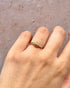 Bague Jonc Torsadée Or Rose "Lola" - Elliade Paris