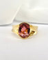 Bague Jonc Tourmaline 2.80 carats & or 18 carats 5,25g "Kika" - Elliade Paris