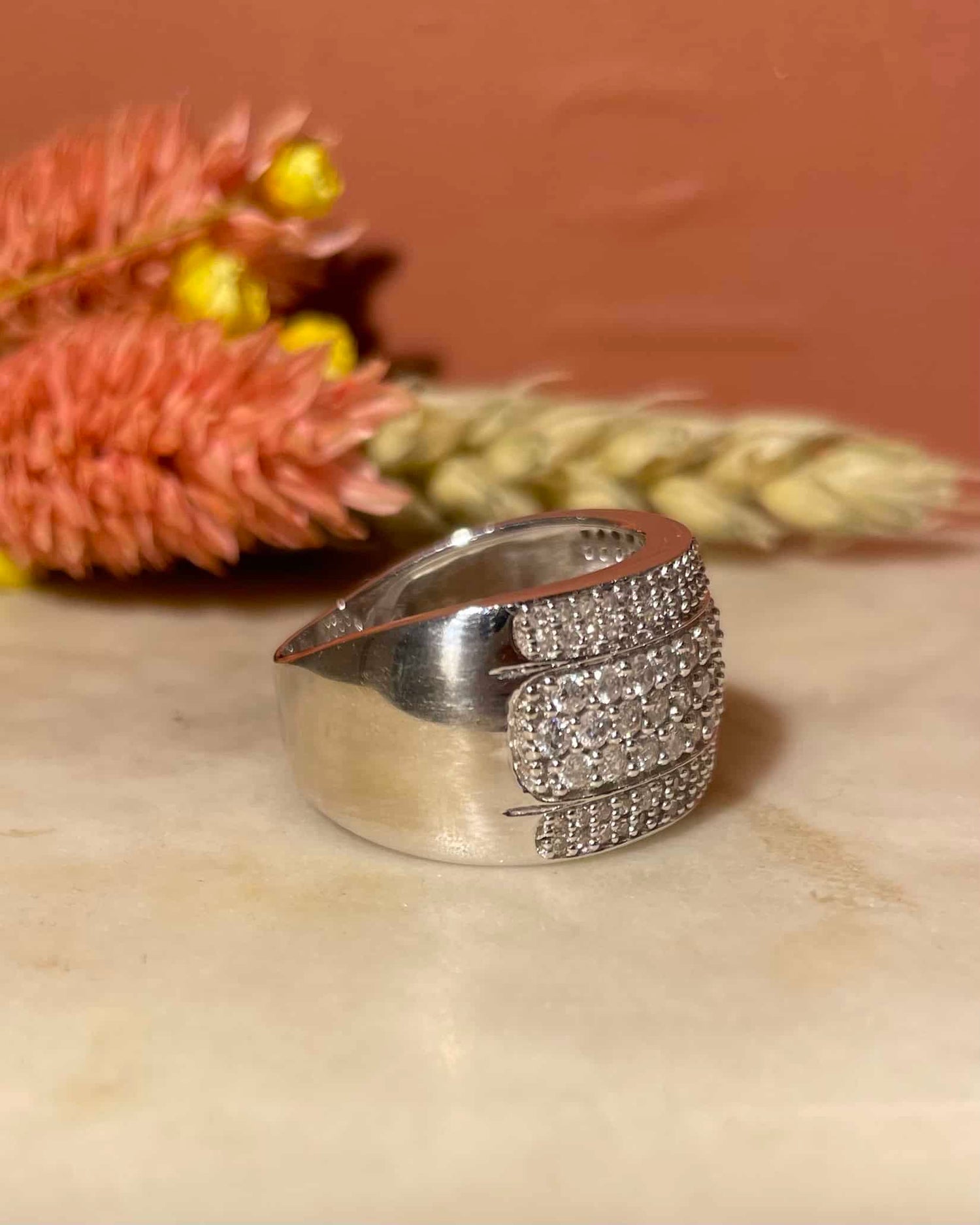 Bague Jonc Diamants 2.08 carats &quot;Suzi&quot;