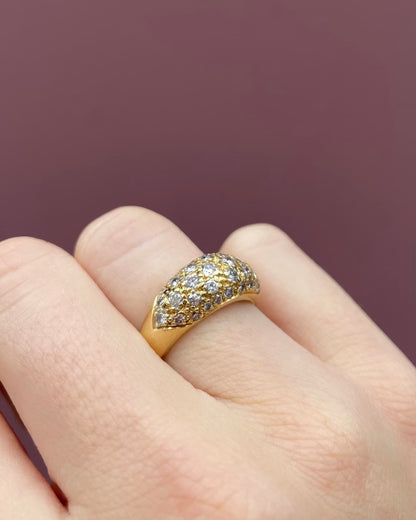 Bague Jonc Rivière 38 Diamants &quot;Shania&quot;