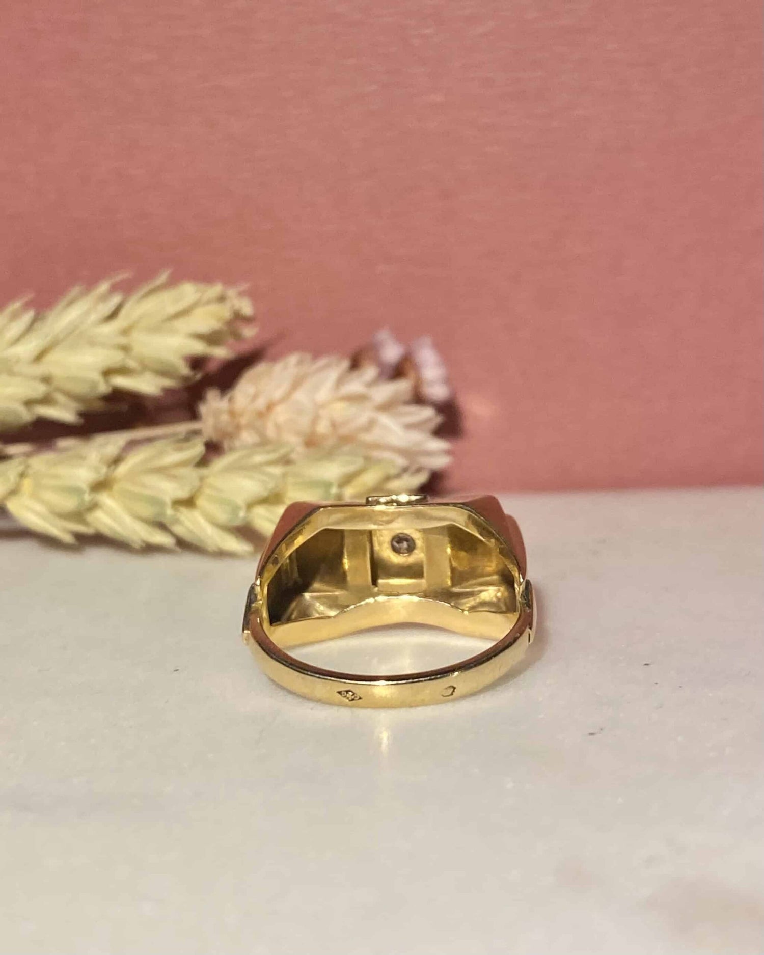 Bague Vintage Tank Diamant &quot;Tarana&quot;