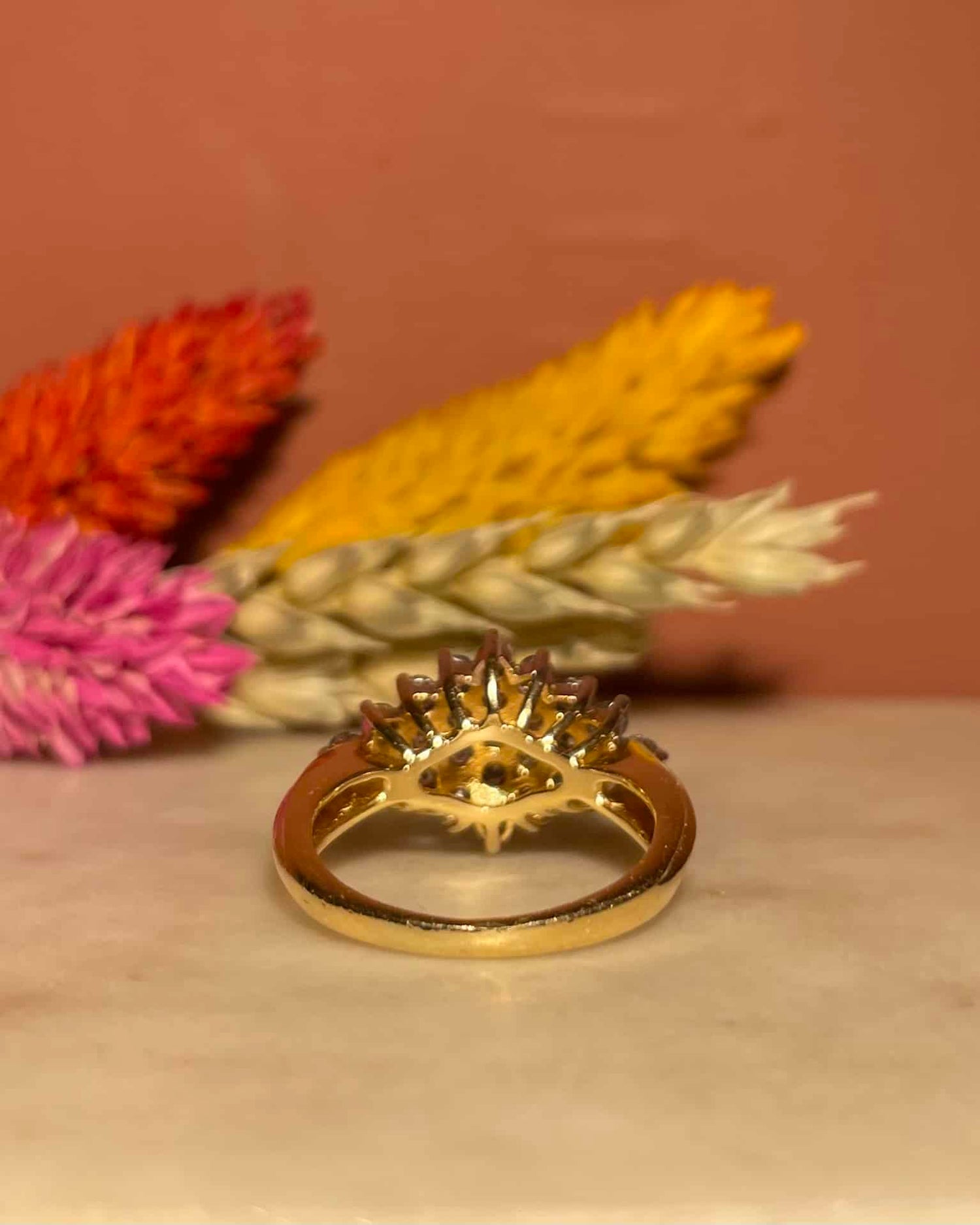 Bague Losange 25 Diamants &quot;Dominique&quot; - Elliade Paris