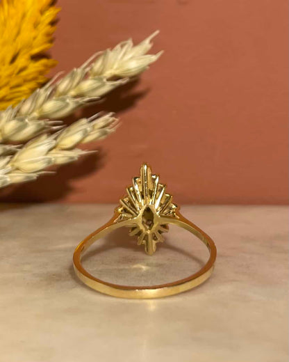 Bague Losange 25 Diamants &quot;Joan&quot; - Elliade Paris
