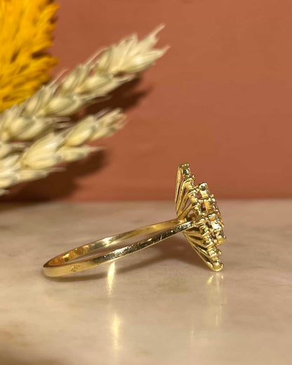 Bague Losange 25 Diamants &quot;Joan&quot; - Elliade Paris