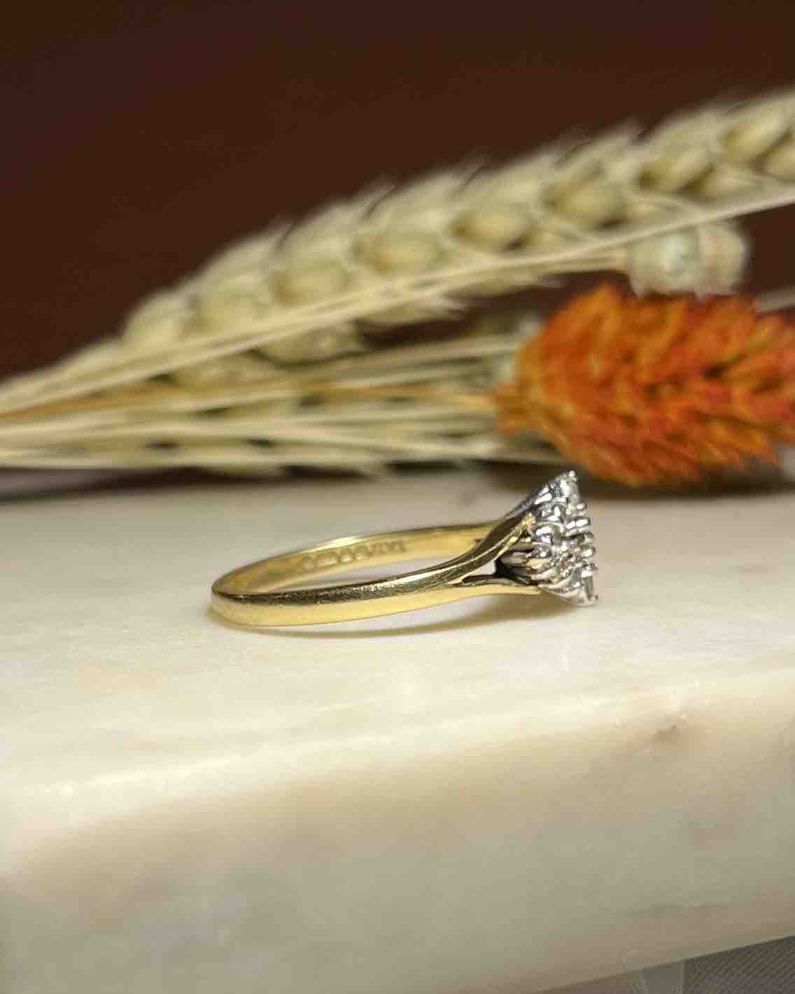 Bague Losange diamants &quot;Asli&quot; - Elliade Paris