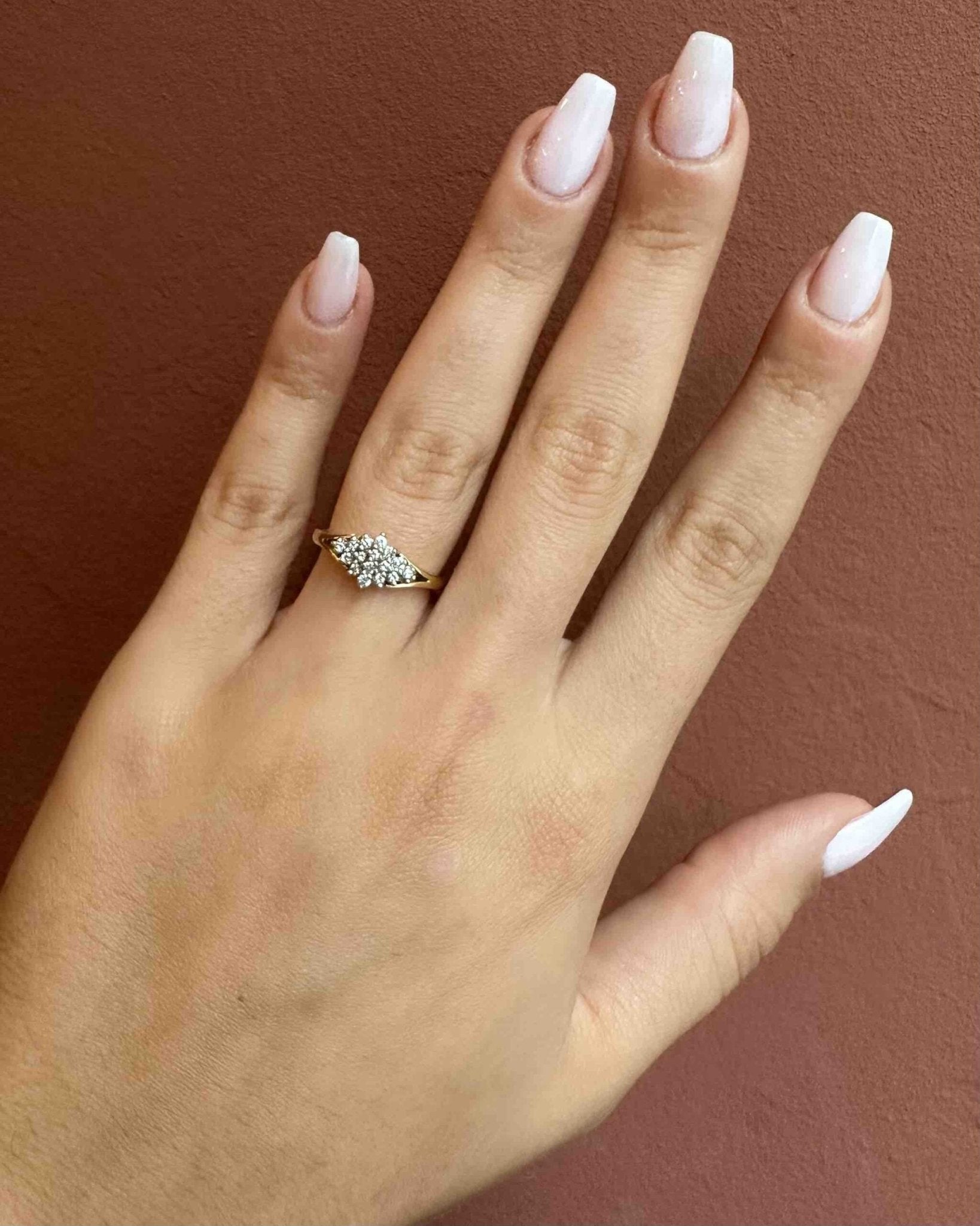 Bague Losange diamants &quot;Asli&quot; - Elliade Paris