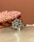 Bague Marguerite 13 Diamants 0.50 Carat "Azamée" - Elliade Paris