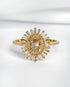 Bague Marguerite 43 Diamants 0.59 carat "Priya" - Elliade Paris