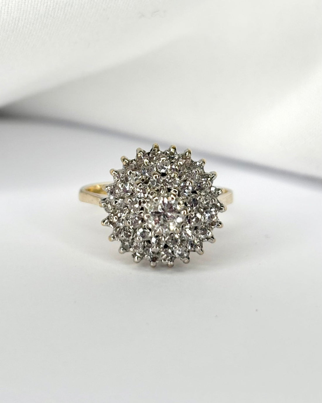 Bague Marguerite 53 Diamants 1.24 Carat "Nina" - Elliade Paris