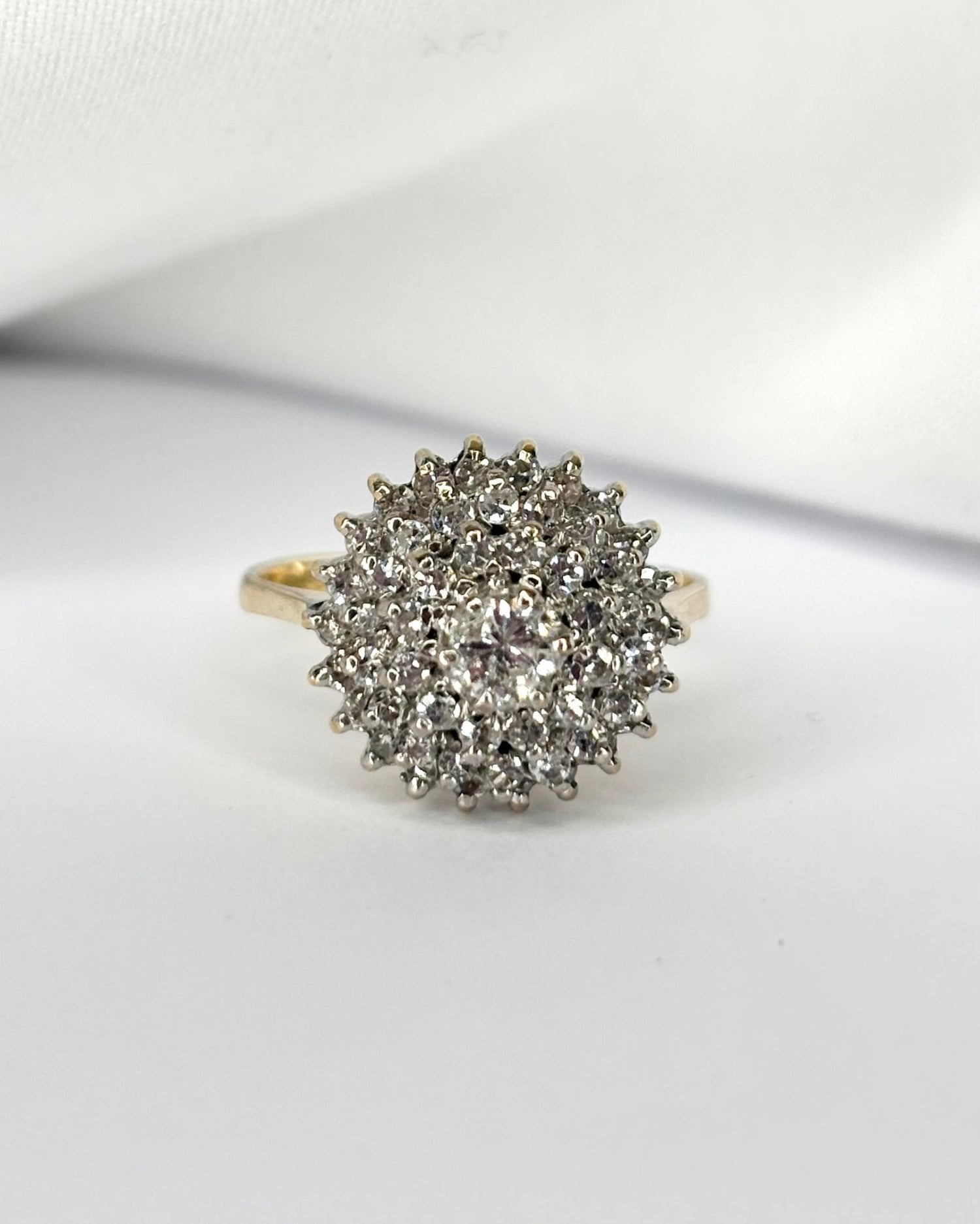Bague Marguerite 53 Diamants 1.24 Carat "Nina" - Elliade Paris