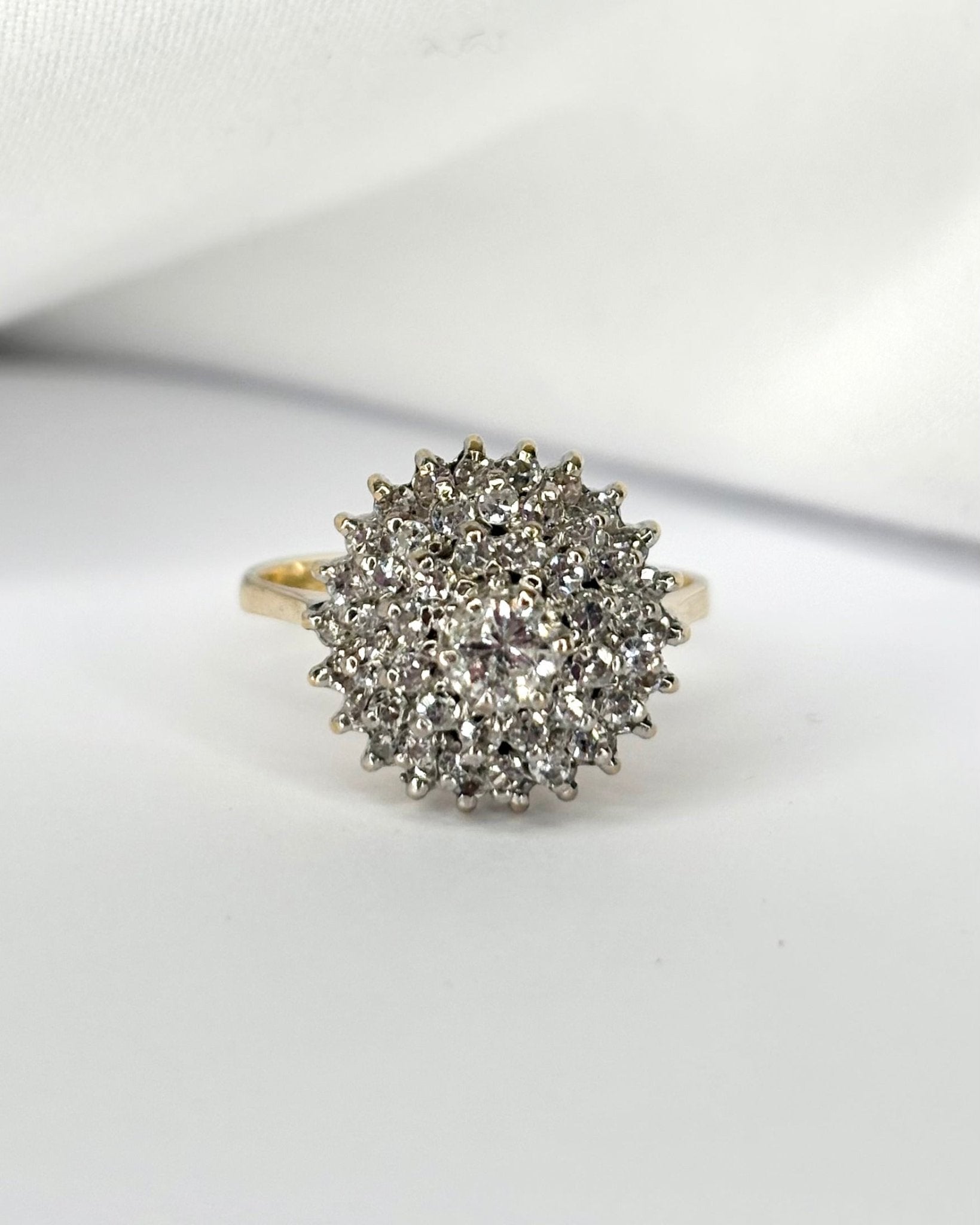 Bague Marguerite 53 Diamants 1.24 Carat "Nina" - Elliade Paris