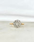 Bague Marguerite Art Déco Diamants "Enora" - Elliade Paris
