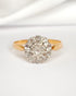 Bague Marguerite Art - Déco Diamants "Enora" - Elliade Paris