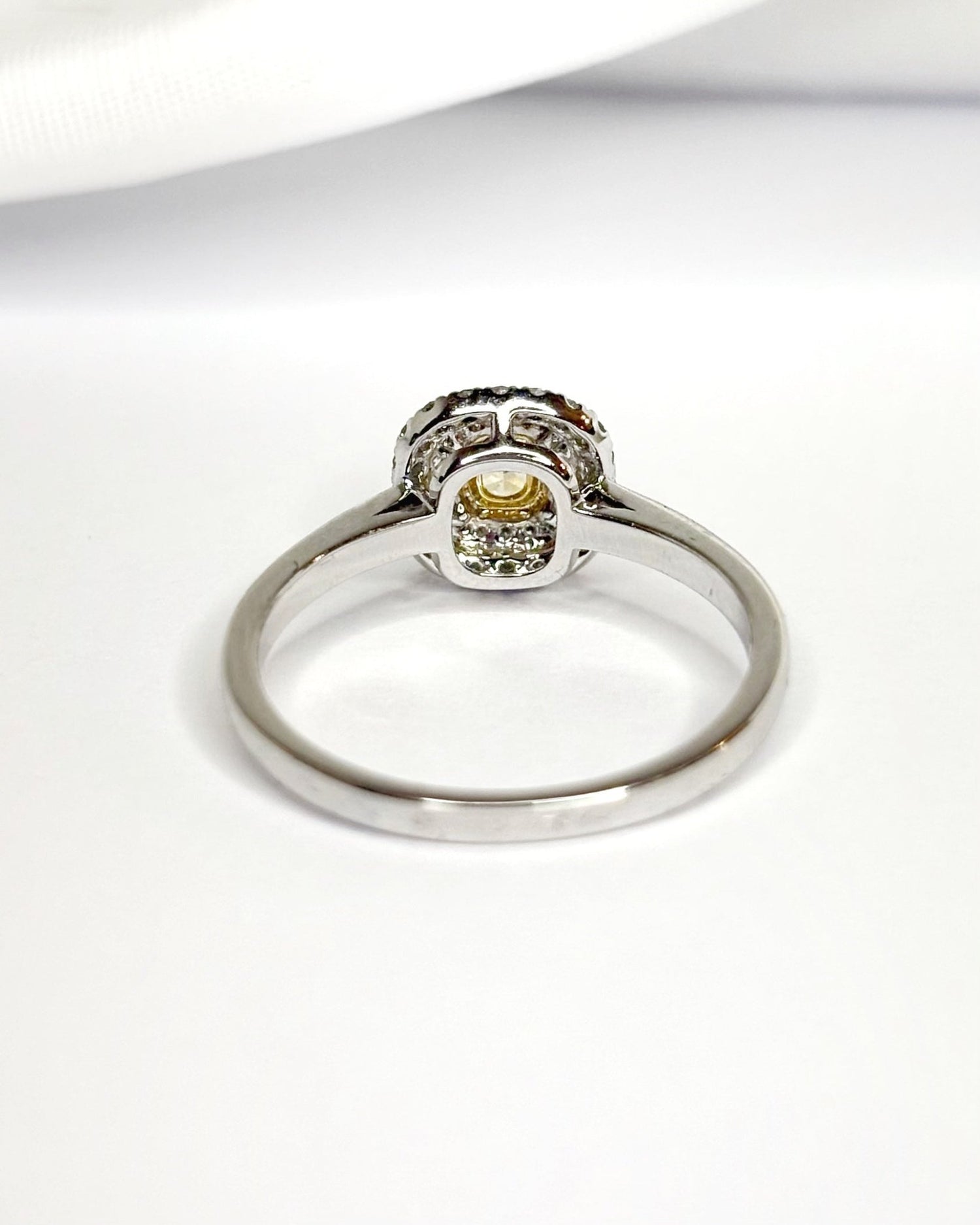 Bague Marguerite Diamant Jonquille "Justine" - Elliade Paris