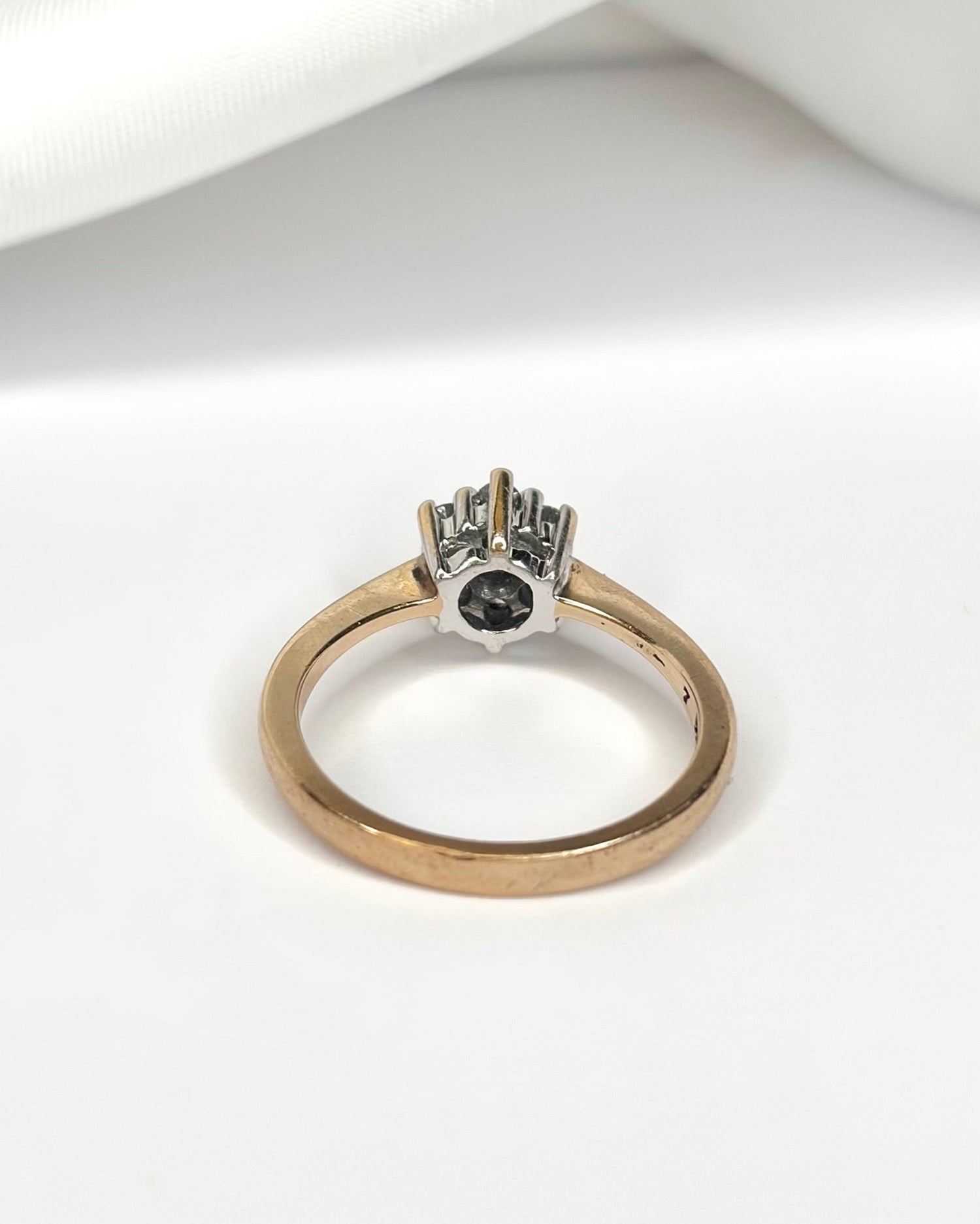 Bague Marguerite Diamants 0.31 carat "Charline" - Elliade Paris