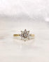 Bague Marguerite Diamants 0.31 carat "Haize" - Elliade Paris