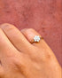 Bague Marguerite Diamants 0.33 carat "Jonathan" - Elliade Paris