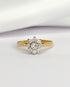 Bague Marguerite Diamants 0.34 carat "Francesca" - Elliade Paris