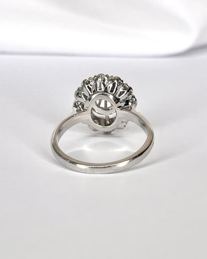 Bague Marguerite Diamants 0.34 carat "Pétunia" - Elliade Paris