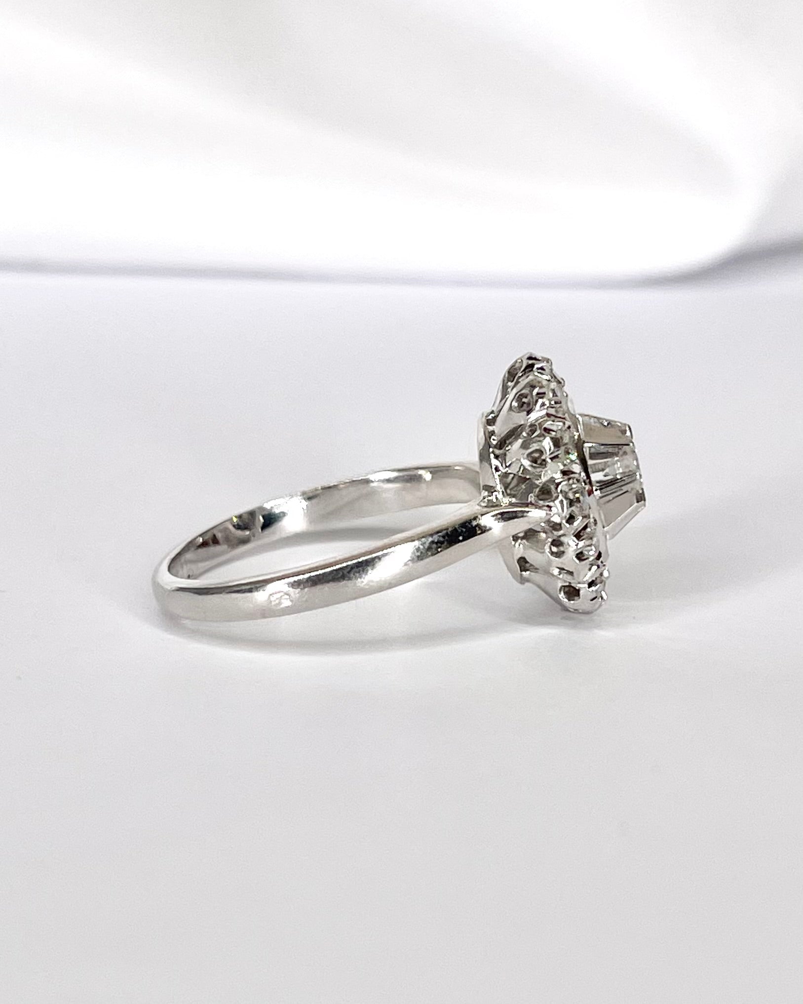 Bague Marguerite Diamants 0.34 carat "Pétunia" - Elliade Paris