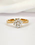Bague Marguerite Diamants 0.34 carat "Safia" - Elliade Paris