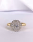 Bague Marguerite Diamants 0.36 carat "Aveline" - Elliade Paris