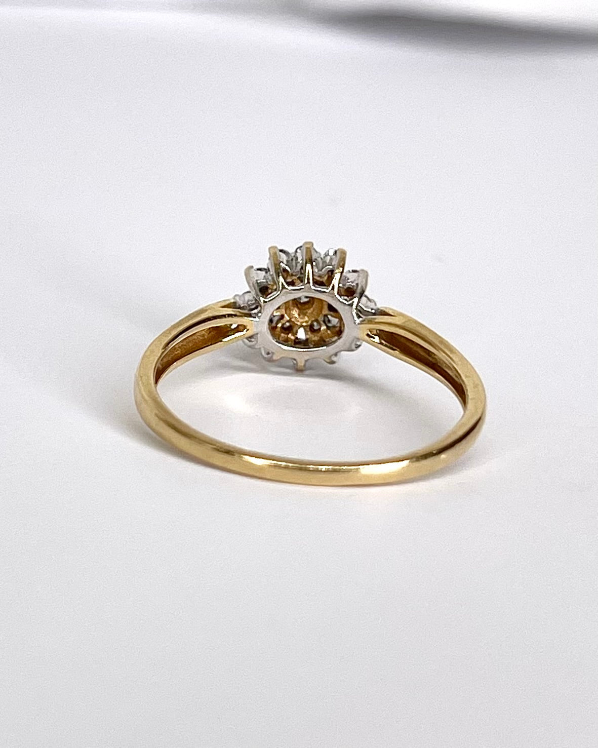 Bague Marguerite Diamants 0.36 carat "Doriane" - Elliade Paris