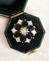Bague Marguerite Diamants 0.37 carat, Saphirs 2.40 carats & Or 5.85g "Pietra" - Elliade Paris