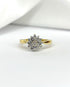 Bague Marguerite Diamants 0.41 carat "Noria" - Elliade Paris