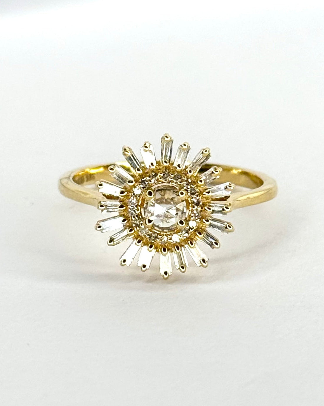 Bague Marguerite Diamants 0.41 carat "Suliac" - Elliade Paris