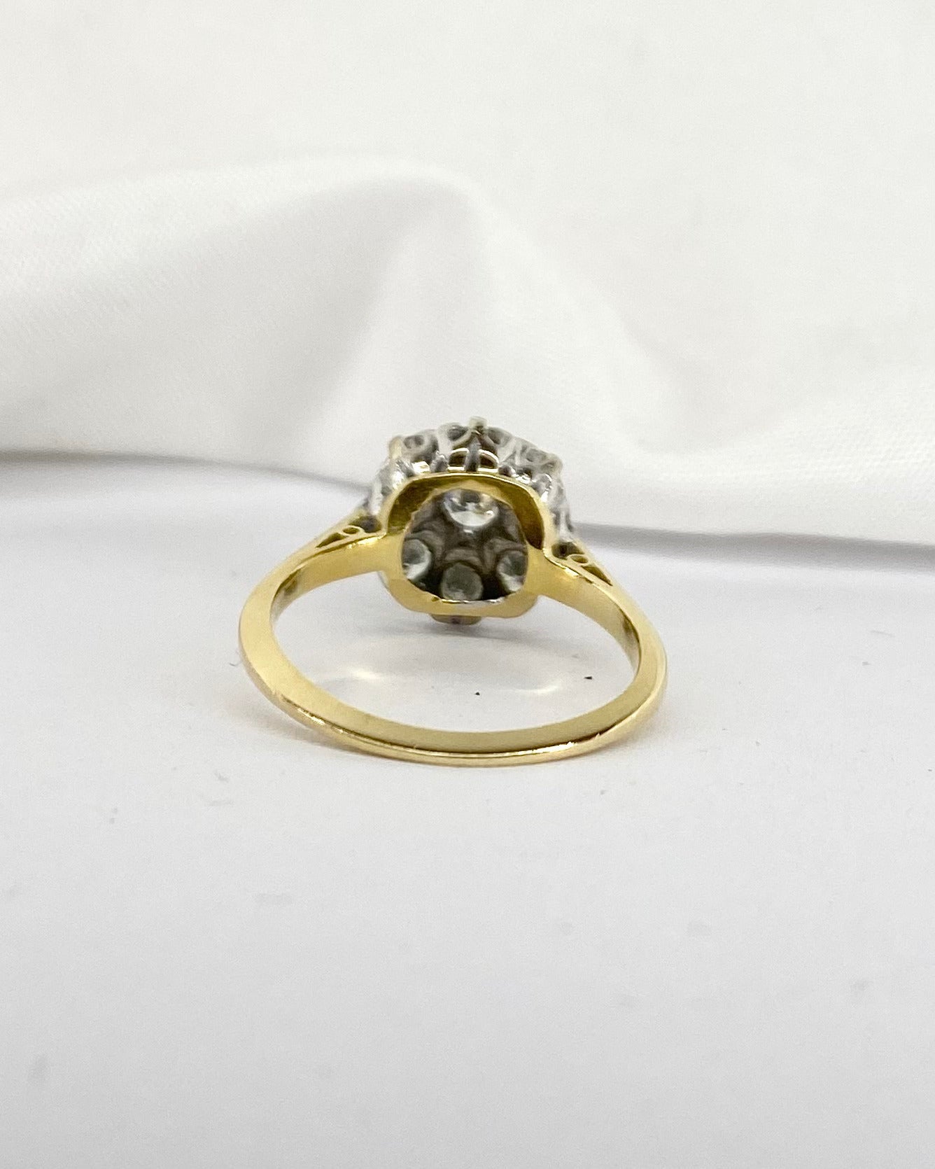 Bague Marguerite Diamants 0.44 carat &quot;Oksana&quot; - Elliade Paris