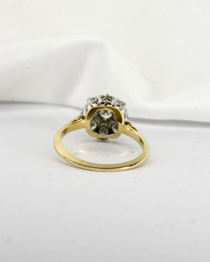 Bague Marguerite Diamants 0.44 carat &quot;Oksana&quot; - Elliade Paris