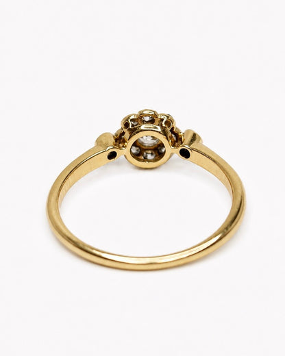 Bague Marguerite Diamants 0.45 carat "Camille" - Elliade Paris