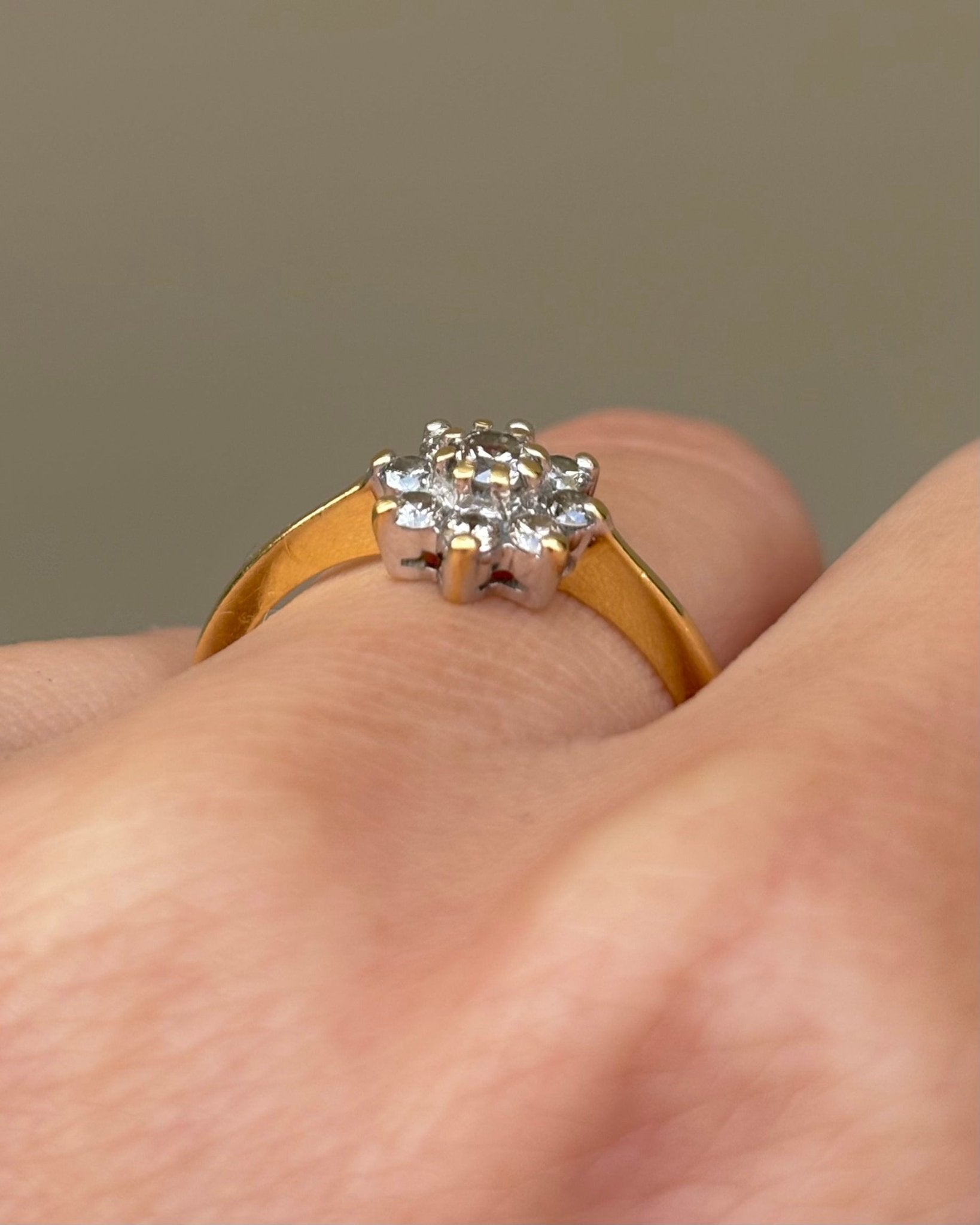 Bague Marguerite Diamants 0.50 carat "Aria" - Elliade Paris