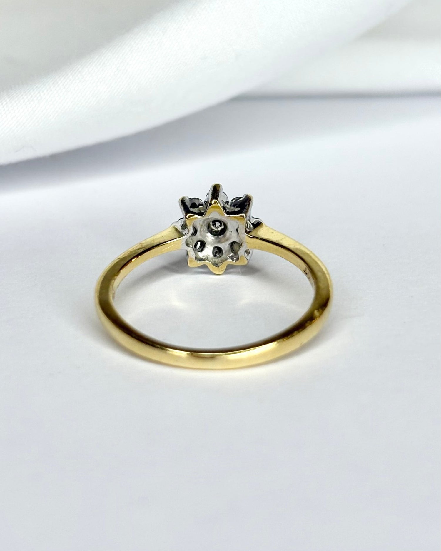 Bague Marguerite Diamants 0.50 carat "Aria" - Elliade Paris