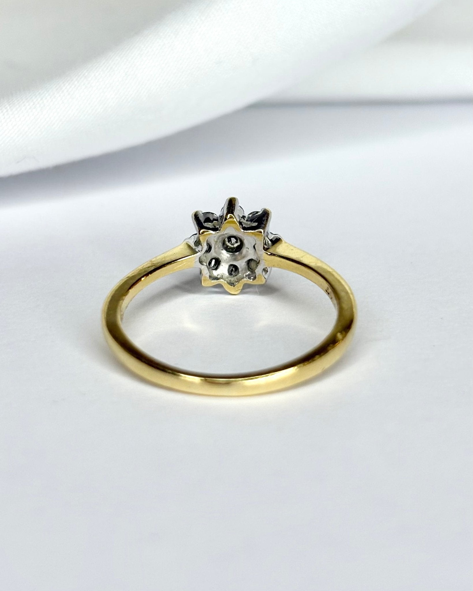 Bague Marguerite Diamants 0.50 carat "Aria" - Elliade Paris