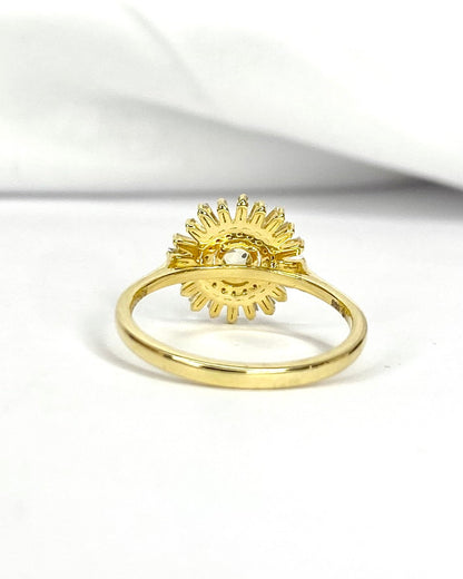 Bague Marguerite Diamants 0.55 carat "Julia" - Elliade Paris