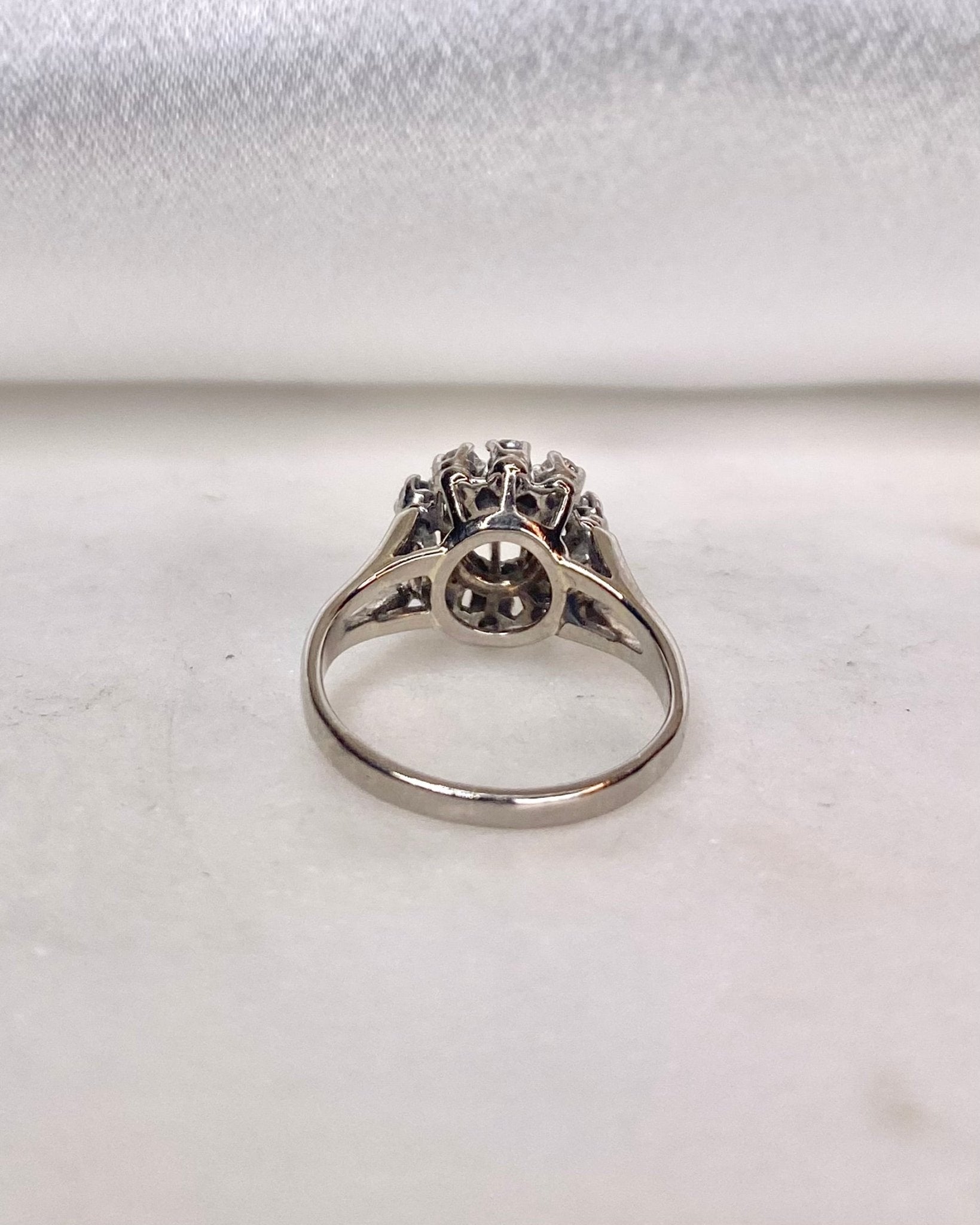 Bague Marguerite Diamants 0.55 carat &quot;Kelaya&quot; - Elliade Paris