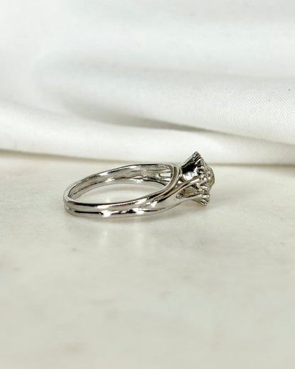 Bague Marguerite Diamants 0.58 carat &quot;Vinciane&quot; - Elliade Paris