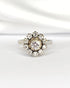 Bague Marguerite Diamants 0.60 carat "Elinda" - Elliade Paris