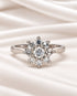 Bague Marguerite Diamants 0.60 carat "Jennie" - Elliade Paris
