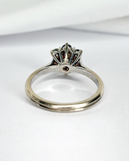 Bague Marguerite Diamants 0.61 carat "Sienna" - Elliade Paris