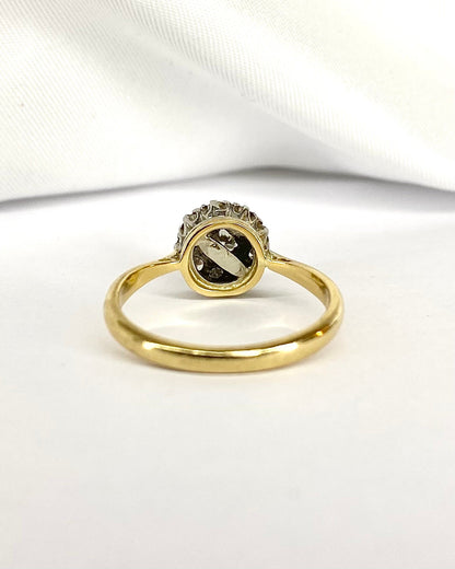 Bague Marguerite Diamants 0.61 carat "Victorine" - Elliade Paris