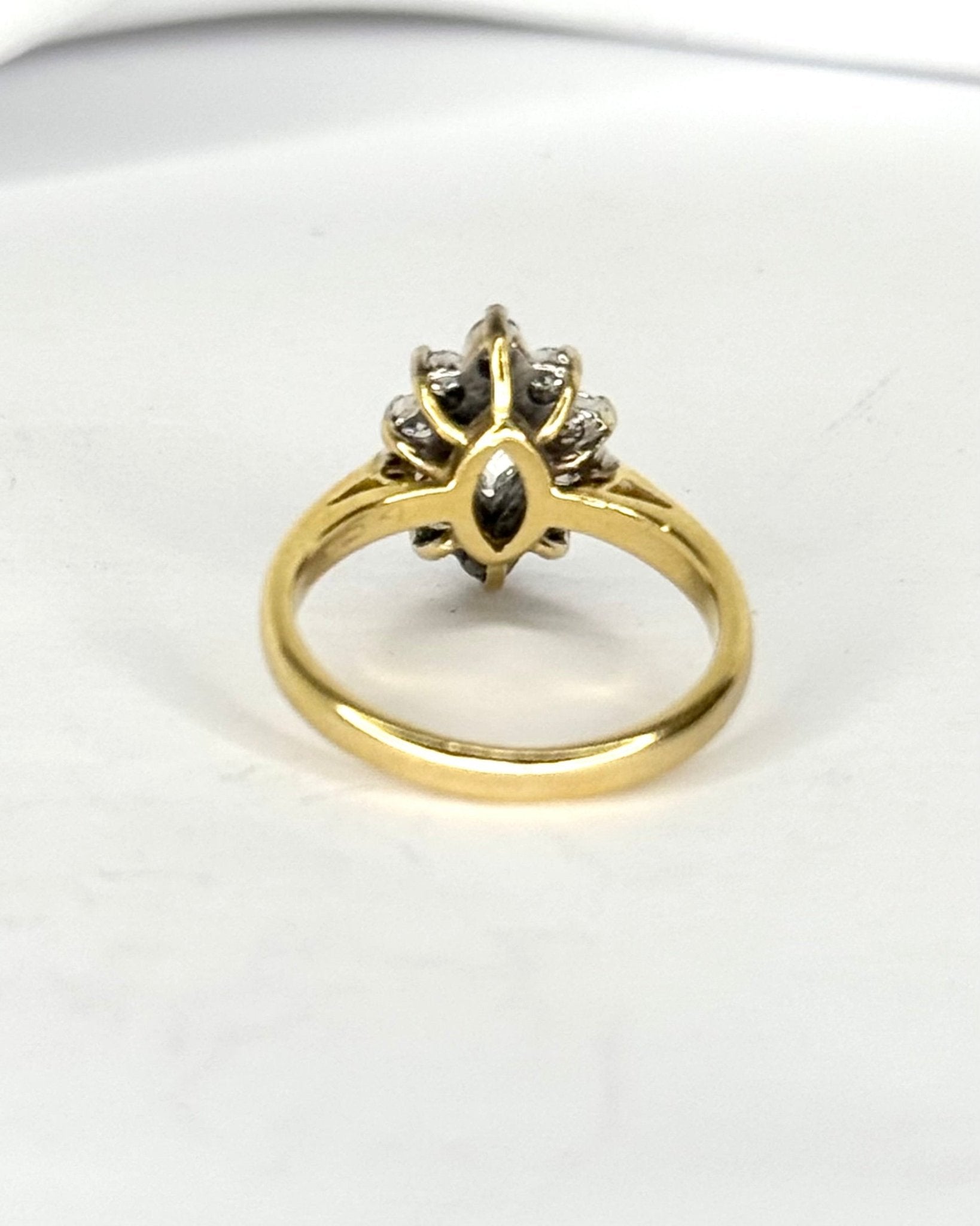 Bague Marguerite Diamants 0.62 carat "Debbie" - Elliade Paris