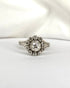 Bague Marguerite Diamants 0.64 carat "Laura" - Elliade Paris