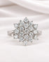 Bague Marguerite Diamants 0.76 carat "Perrine" - Elliade Paris