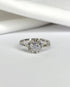 Bague Marguerite Diamants 0.80 carat "Veronica" - Elliade Paris