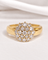 Bague Marguerite Diamants 0.89 carat 5.72g "Briana" - Elliade Paris