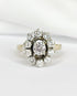Bague Marguerite Diamants 1.10 carat "Florine" - Elliade Paris